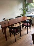 Originele Antieke Thonet stoelen, vintage desk chair, Huis en Inrichting, Ophalen, Gebruikt, 4 tot 6 stoelen