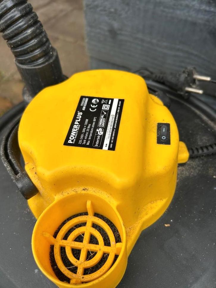 Powerplus Aszuiger – Ideaal voor Houtkachel & Open Haard!, Witgoed en Apparatuur, Stofzuigers, Gebruikt, Overige typen, Reservoir