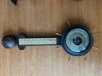 Barometer met Thermometer Scheepsrad, Ophalen of Verzenden