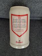 Brand bier jaar pul 2002 - 2003 stukje uit rand, Ophalen of Verzenden, Gebruikt, Pul(len), Brand