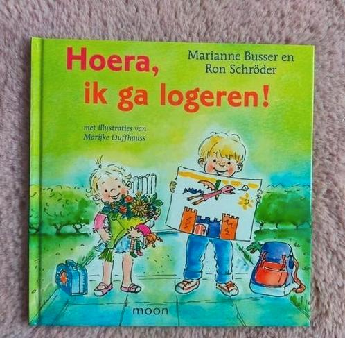 Zgan! Hoera, ik ga logeren! Marianne Busser/Ron Schröder, Boeken, Kinderboeken | Kleuters, Zo goed als nieuw, Fictie algemeen