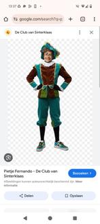 Gezocht pieten pak van Pietje fernando maat 110/116, Diversen, Sinterklaas, Ophalen of Verzenden, Zo goed als nieuw