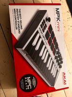 AKAI MPKmini MIDI Keyboard - Compact en Krachtig!, Overige merken, Zo goed als nieuw, Aanslaggevoelig, Overige aantallen
