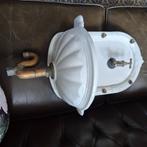 Antiek Engels fonteintje, hoge rug, mooie zeepbakjes, Antiek en Kunst, Ophalen