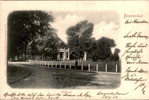 Wildhoef in Bloemendaal, Verzamelen, Ansichtkaarten | Nederland, Gelopen, Noord-Holland, Voor 1920, Ophalen of Verzenden