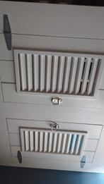 Houten commode kast. Wit, Ophalen, Zo goed als nieuw, 50 tot 70 cm, 105 cm of meer