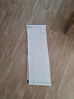 Witte jaloezieën Lindenhout van Topjaloezieën 38x123 cm, Huis en Inrichting, Stoffering | Gordijnen en Lamellen, Ophalen, Zo goed als nieuw