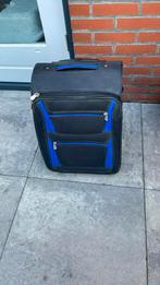 Handbagage rolkoffer, Gebruikt, 50 tot 60 cm, Ophalen of Verzenden, Zacht kunststof