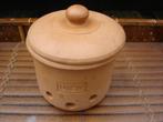 terracotta uienpot / uien pot, Overige materialen, Overige typen, Gebruikt, Ophalen of Verzenden