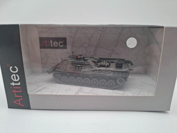 Artitec Leopard 1 ARV 6870425, Hobby en Vrije tijd, Modelbouw | Auto's en Voertuigen, Nieuw, Tank, 1:50 of kleiner, Overige merken