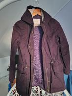 Sissy-Boy -- Paarse parka jas met capuchon maat 146/152, Kleding | Dames, Jassen | Winter, Ophalen, Paars, Sissy-Boy, Zo goed als nieuw