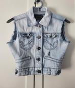 Only gilet, spijkerstof, blauw, maat 36, Only, Blauw, Ophalen of Verzenden, Zo goed als nieuw