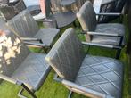 Eetkamer stoelen, Ophalen, Gebruikt, Leer, Vier