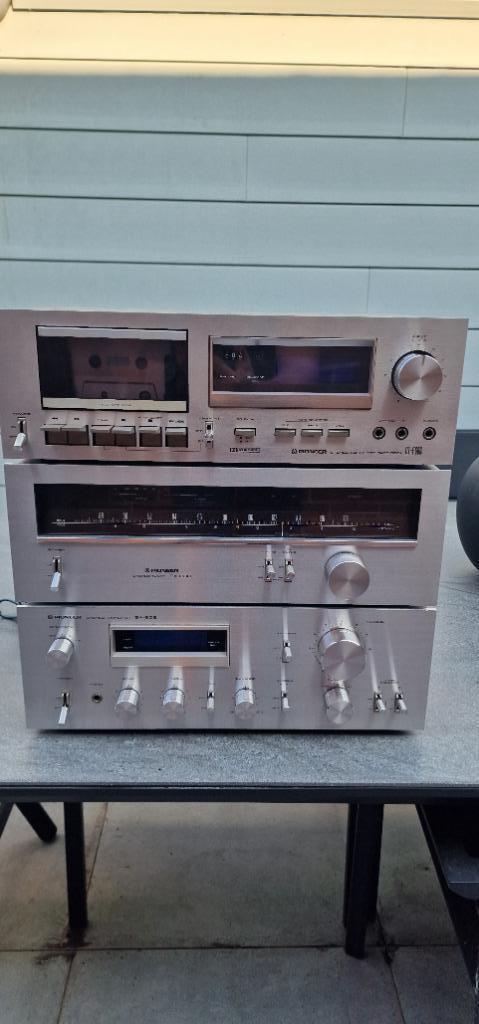 Pioneer SA-608 + TX-608 +CT-F 600 Blue line, Audio, Tv en Foto, Stereo-sets, Pioneer, Ophalen of Verzenden