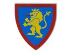 Lego Castle Schild Lion Knights Driehoekig Blauw of Geel (NI, Kinderen en Baby's, Speelgoed | Duplo en Lego, Ophalen of Verzenden