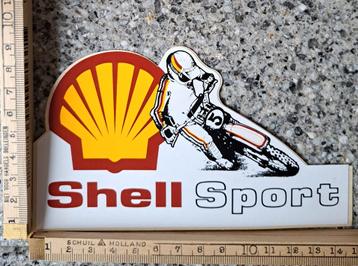 Vintage sticker SHELL sport motorcross crossmotor strip  beschikbaar voor biedingen