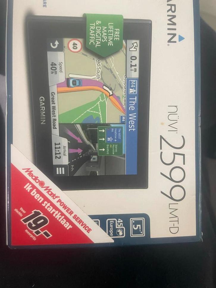 Garmin nüvi 2599LMT-D Navigatie - Zo goed als nieuw, Auto diversen, Autonavigatie, Zo goed als nieuw, Ophalen of Verzenden