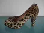 Hippe leopard hakken 39 | bruin | Gratis verzenden, Kleding | Dames, Schoenen, Bruin, Verzenden, Zo goed als nieuw, Schoenen met hoge hakken