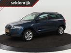 Skoda Karoq 1.0 TSI Business Edition | Trekhaak | Apple Carp, Voorwielaandrijving, Stof, Gebruikt, Blauw