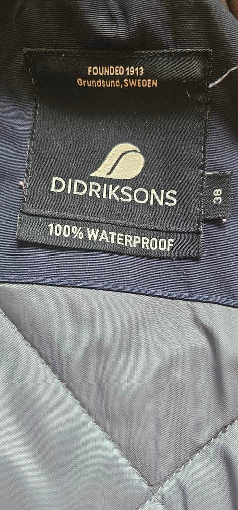 Didriksons Jas - Maat 38 - Lekker Warm, Didriksons, Ophalen of Verzenden, Maat 38/40 (M)