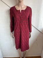 Zenggi trvl drss travelstof jurk rood maat S motief, Zenggi, Ophalen of Verzenden, Zo goed als nieuw, Knielengte