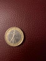 1 Euro Italië - Vitruviusman, Postzegels en Munten, Ophalen, Italië, 1 euro, Losse munt