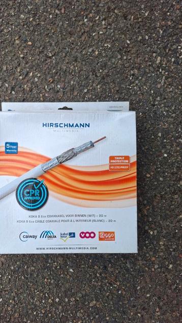 Hirschmann KOKA 9 Coax Kabel - 20 Meter beschikbaar voor biedingen
