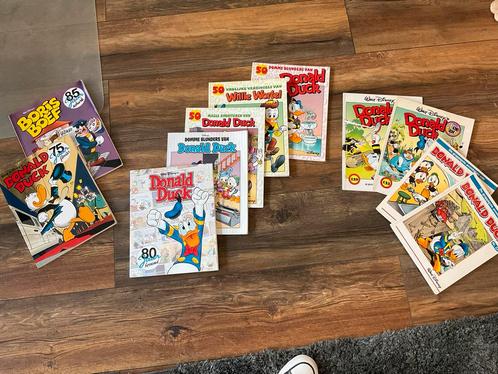 Donald Duck, Willie Wortel, Boris Boef, Boeken, Stripboeken, Zo goed als nieuw, Meerdere stripboeken, Ophalen