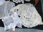 Antieke kanten hesjes, blousjes, jurkjes, kantjes en meer, Ophalen of Verzenden