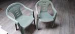GRATIS 4 Groene Stapel plastic stoelen - Handig voor Klussen, Ophalen, Kunststof, Gebruikt, Overige kleuren