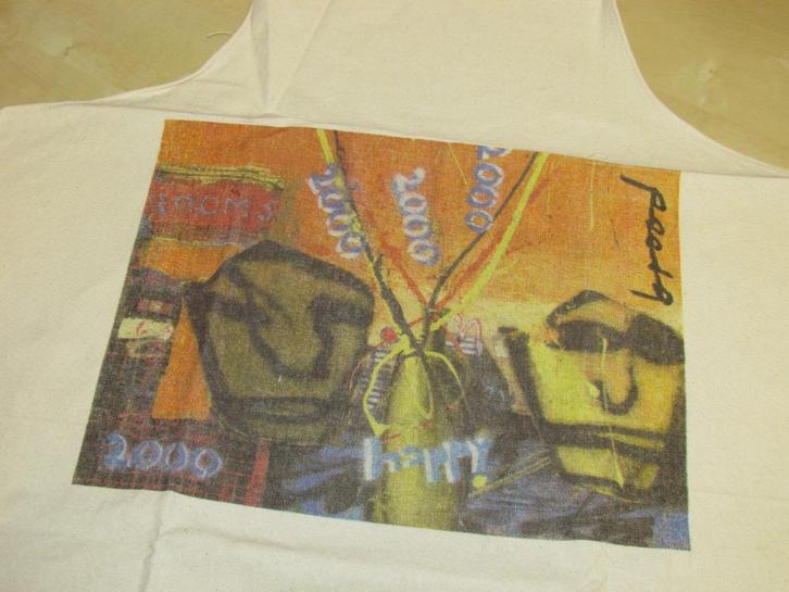 Herman Brood - Kookschort, Huis en Inrichting, Keuken | Textiel, Nieuw, Schort, Wit, Ophalen of Verzenden
