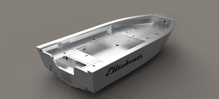 NIEUW Aluminium visboot met Seadeck en meer. Elite 55T, Watersport en Boten, Vis- en Consoleboten, Ophalen