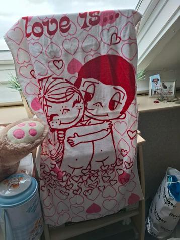 Handdoek/washandset van "Liefde is" beschikbaar voor biedingen
