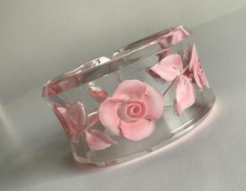 zeldzame eighties Lucite armband / bangle van Jose Corel beschikbaar voor biedingen