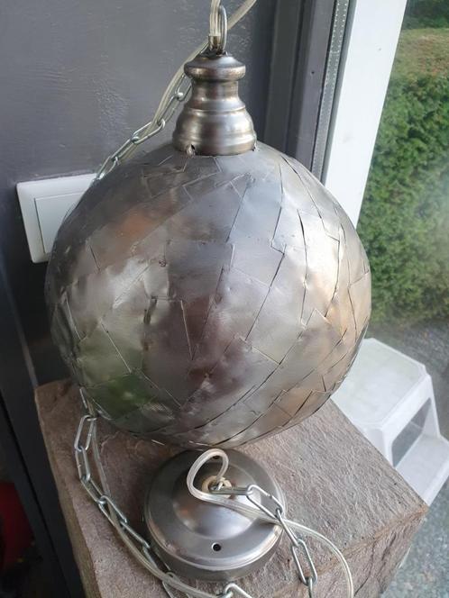 Heel mooie design hanglamp van het merk PTMD collection, ind, Huis en Inrichting, Lampen | Hanglampen, Zo goed als nieuw, 75 cm of meer
