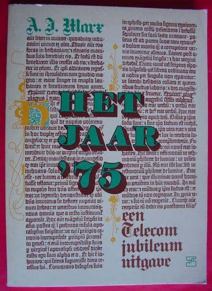 A.J. Marx- Het jaar '75 in de geschiedenis- Telecom uitgave, 20e eeuw of later, Europa, Ophalen of Verzenden, Zo goed als nieuw