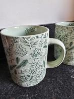 Prima Design mug / bekers NIEUW groen kerst hulst blaadjes, Ophalen, Nieuw