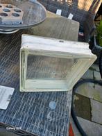 Glazen bouwsteen / Glasblok, Doe-het-zelf en Verbouw, Glas en Ramen, Ophalen, Gebruikt, Minder dan 80 cm, Minder dan 80 cm