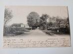 Laren (NH) Naarderstraatweg 1911, Verzamelen, Ansichtkaarten | Nederland, Ophalen of Verzenden, Voor 1920, Gelopen, Noord-Holland