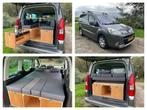 Minicamper | Peugeot Partner Tepee 1.6 16V 2009 Grijs, Auto's, Voorwielaandrijving, Stof, 4 cilinders, Origineel Nederlands