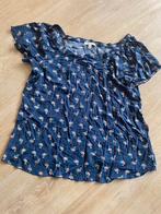 Nieuw blouse flamingos mt 42 box 53, Ophalen of Verzenden, Nieuw, Maat 42/44 (L), Blauw