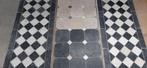 Grey travertin 30.5x30.5x1 / 4.8x4.8x1 octagon vloertegel, Nieuw, Ophalen of Verzenden, 20 tot 40 cm, 10 m² of meer