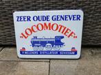 Prachtig emaille reclamebord  Locomotief Genever, Verzamelen, Merken en Reclamevoorwerpen, Ophalen of Verzenden, Gebruikt, Reclamebord