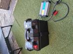 Solarfam 12v100ah lithium accu plus solarfam 12v20a acculad, Watersport en Boten, Ophalen, Zo goed als nieuw, Overige typen