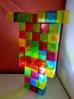 Tête colorée - Abstract - Met gedicht - Transparant, Antiek en Kunst, Ophalen of Verzenden