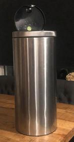 Brabantia Touch Bin Prullenbak - 30L -, Ophalen, 50 tot 75 cm, Rvs, 20 tot 30 liter