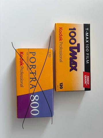 Kodak TMax 100 5pack medium format film beschikbaar voor biedingen