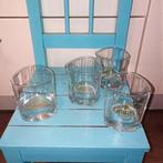 Grant's Finest Scotch whisky driehoek glazen 4 stuks, Verzamelen, Glas en Borrelglaasjes, Ophalen, Zo goed als nieuw, Overige typen