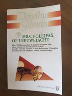 D. Gilman - Mrs. Pollifax op leeuwejacht, Ophalen of Verzenden, Zo goed als nieuw, D. Gilman
