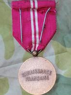Verzetsmedaille Frankrijk wo2, Ophalen of Verzenden, Landmacht, Overige gebieden, Lintje, Medaille of Wings